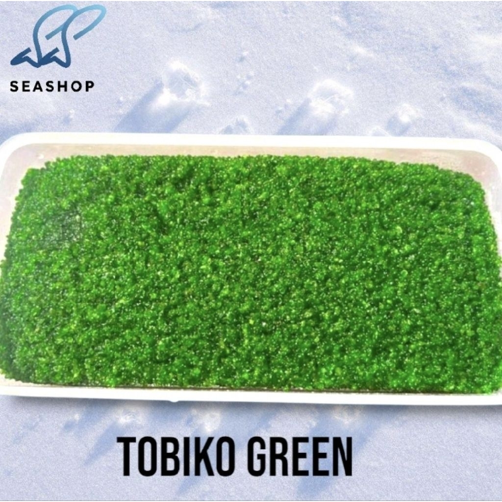 

Tobiko Green Wasabi - Telur Ikan Wasabi Premium Grade A