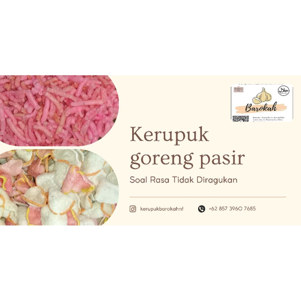 

kerupuk Goreng Pasir