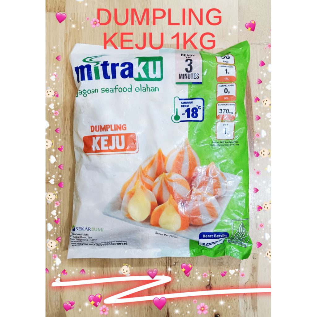 

MITRAKU DUMPLING AYAM DAN KEJU 1KG/DUMPLING CHEESE & CHICKEN