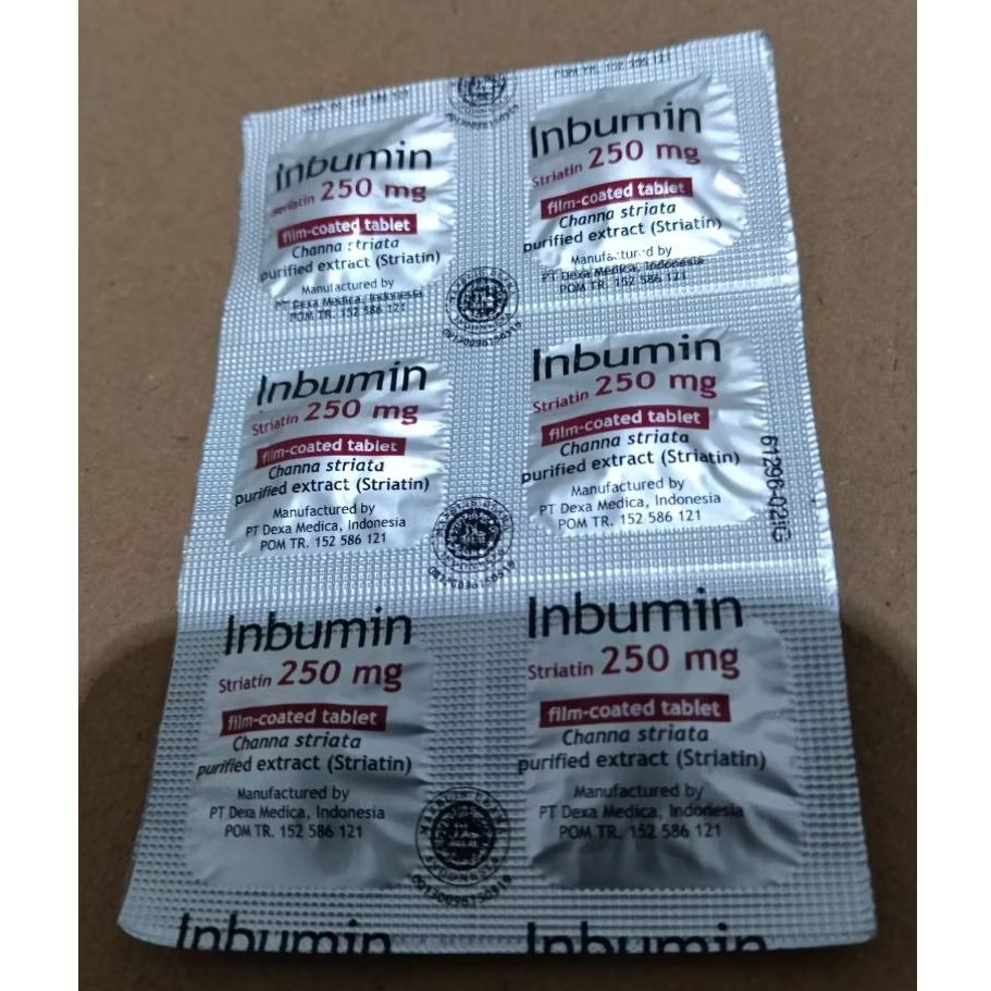 inbumin 250mg strip