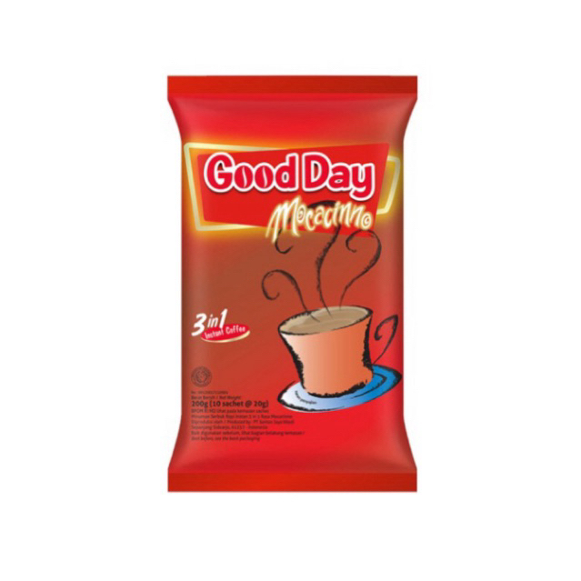 

Good Day Kopi Instant 3 in 1 - 10 x 20g