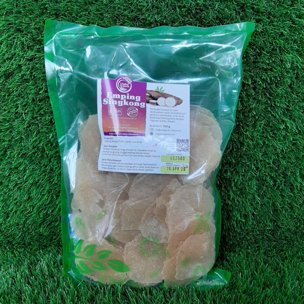 

Emping singkong lingkar organik 500gr