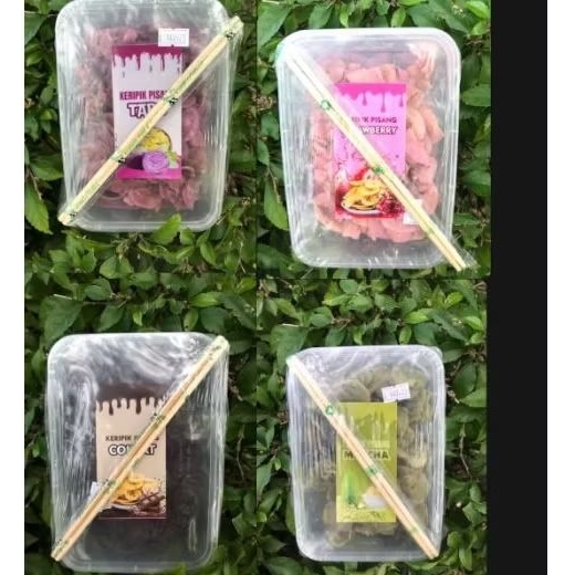 

KERIPIK PISANG LUMER | MATCHA | STRAWBERRY | COKLAT | TARO | BEST SELLER TERMURAH