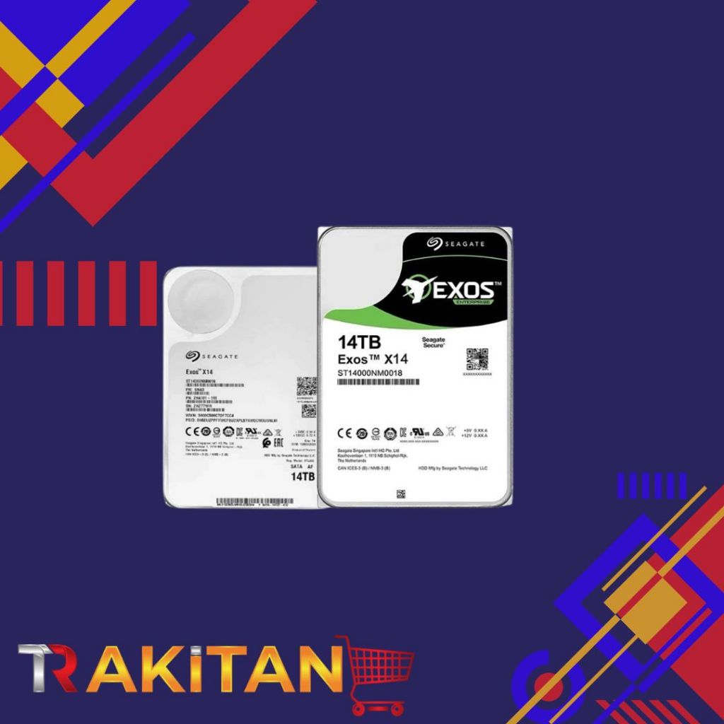 SEAGATE EXOS 14TB Sentinel 100%