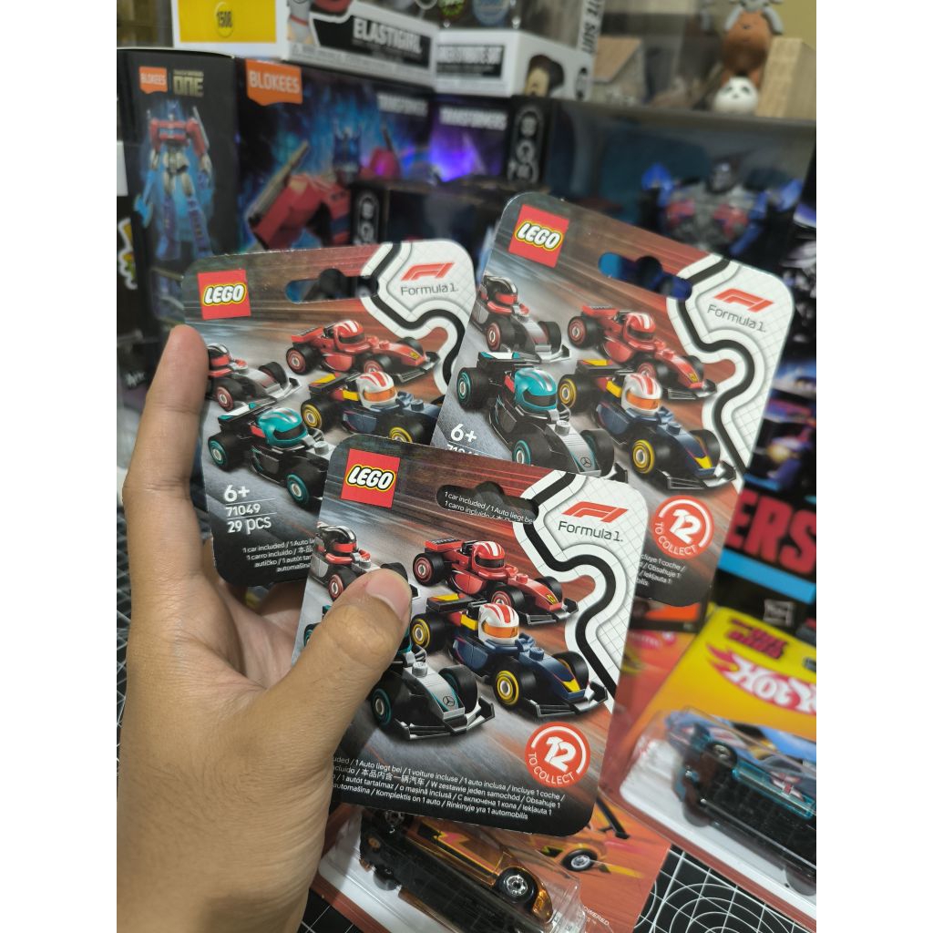 LEGO MINIFIGURE FORMULA 1 - FERARRI (SEGEL)