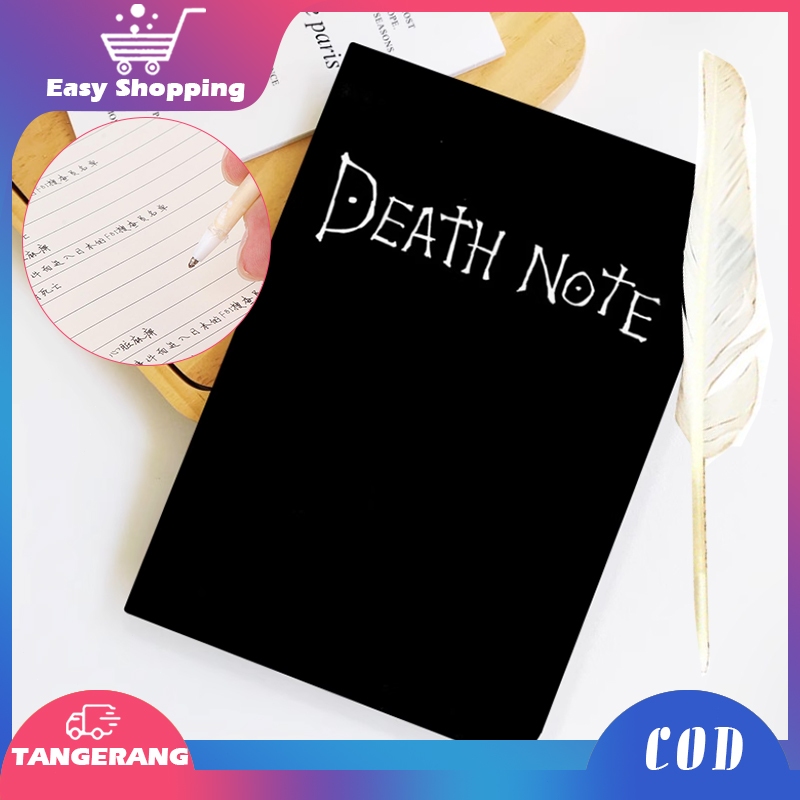 

Note Book Anime Death Note A5 148 Halaman Hardcover Buku Tulis Catatan Note Agenda Planner