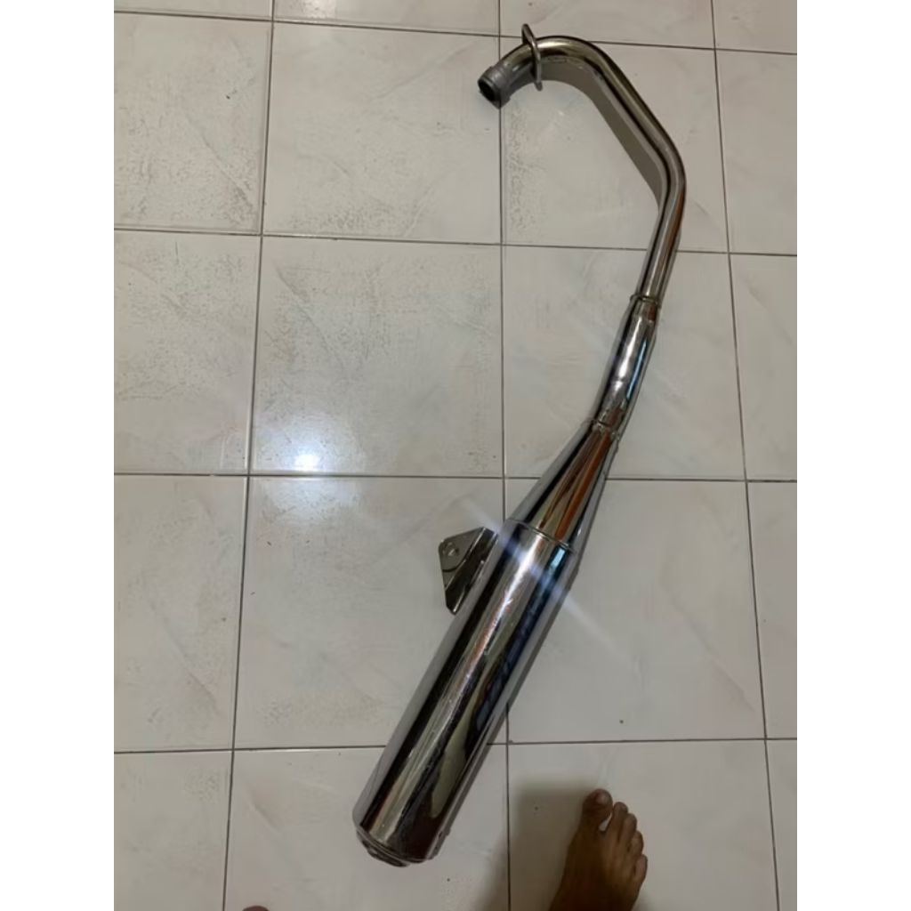 knalpot megapro hiu/megopro lama original