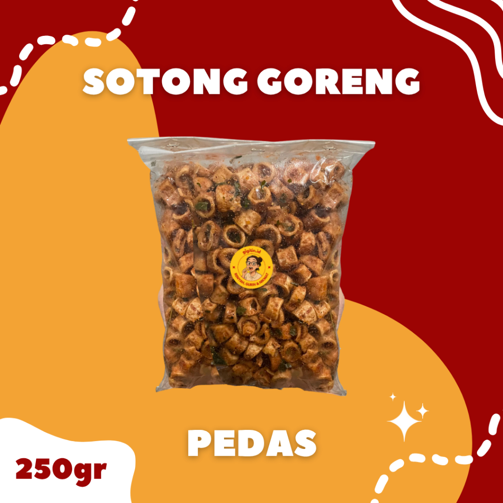 

Sotong Goreng 250gr GIGITIN.ID | Original / Pedas – Camilan Gurih & Renyah