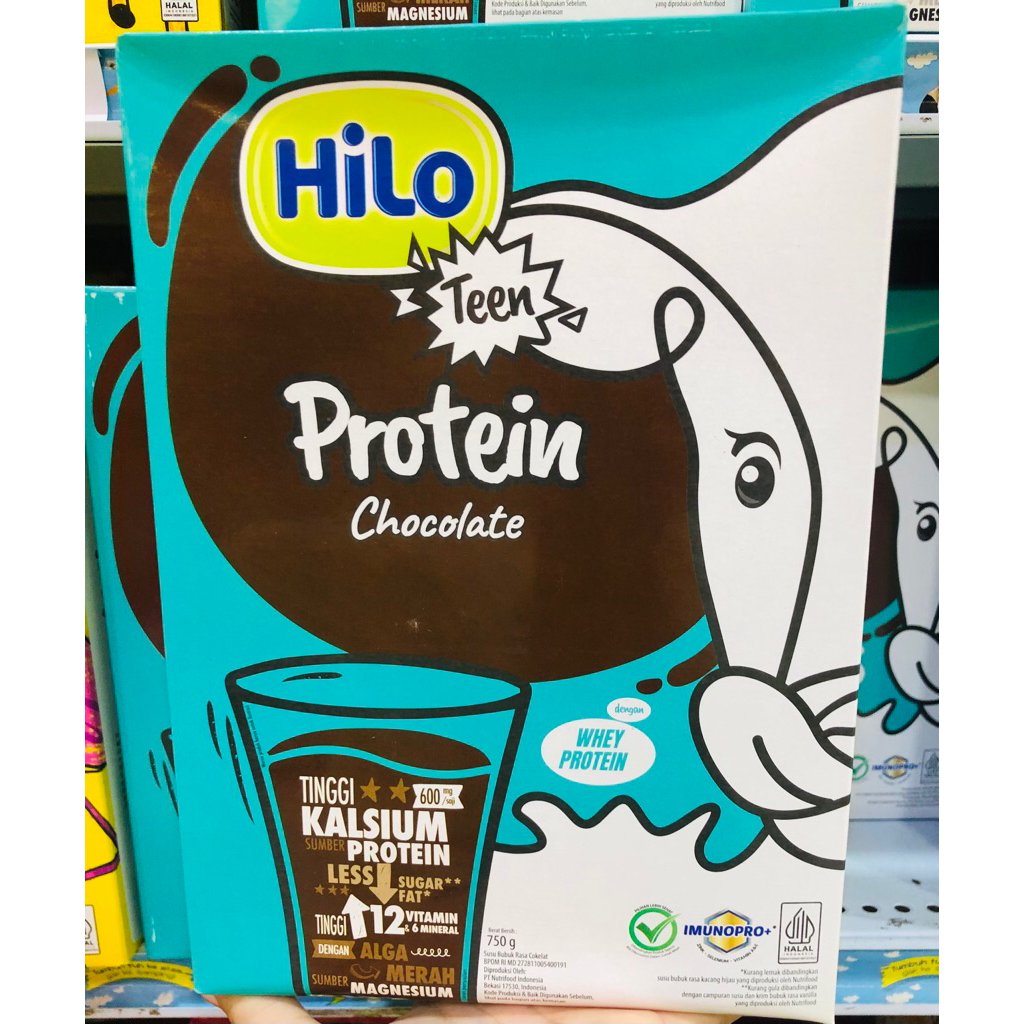 

HILO TEEN 750 GRAM CHOCOLATE susu peninggi badan untuk smp sma tinggi kalsium