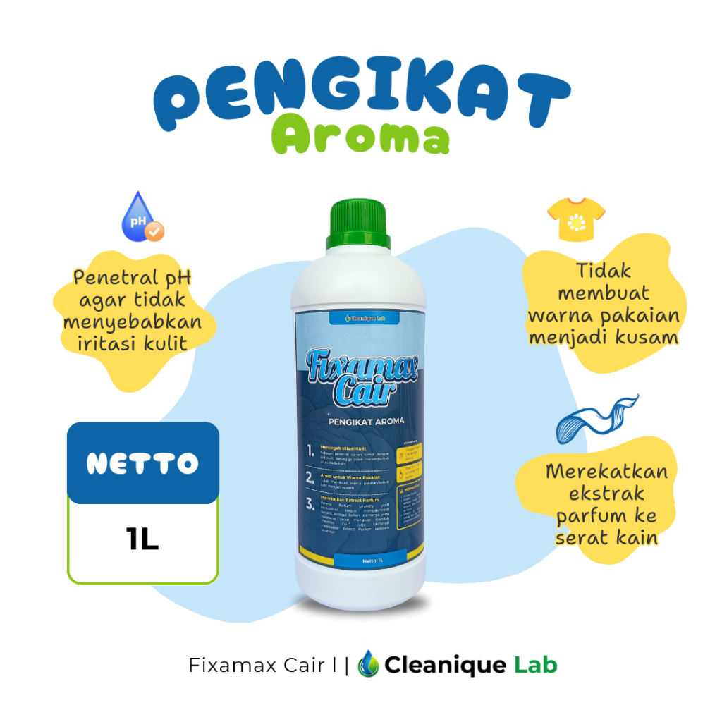 Pengikat Aroma Parfum - Fixamax Cair 1L - Fixative Next Level