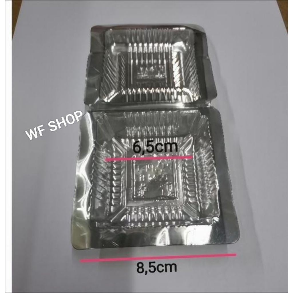 Mika DDM 6X Mika plastik Mika bening isi 100pcs tempat Bolu tempat puding agar mini