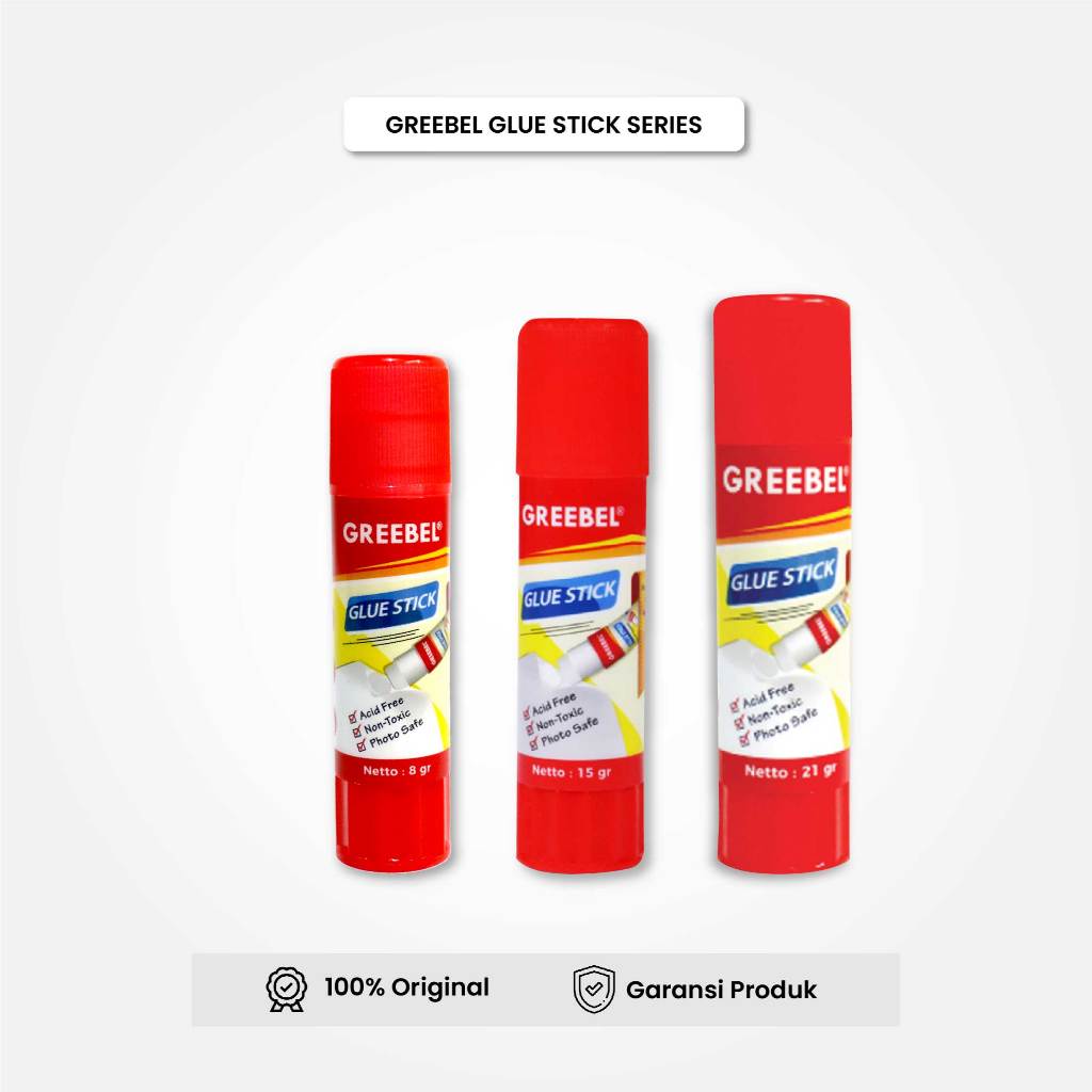 

Lem Stick Glue Stick 8/15/21 Gram / Lem Perekat Kertas Stik / Timur Agung Grosir