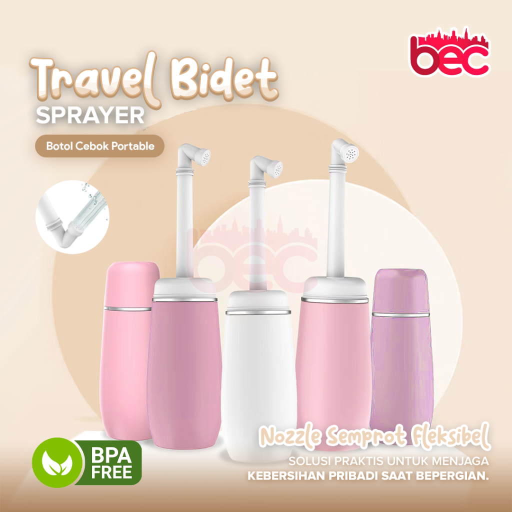 [BEC] Travel Bidet Sprayer | Botol Cebok Portable | Semprotan Cebok Toilet Portable