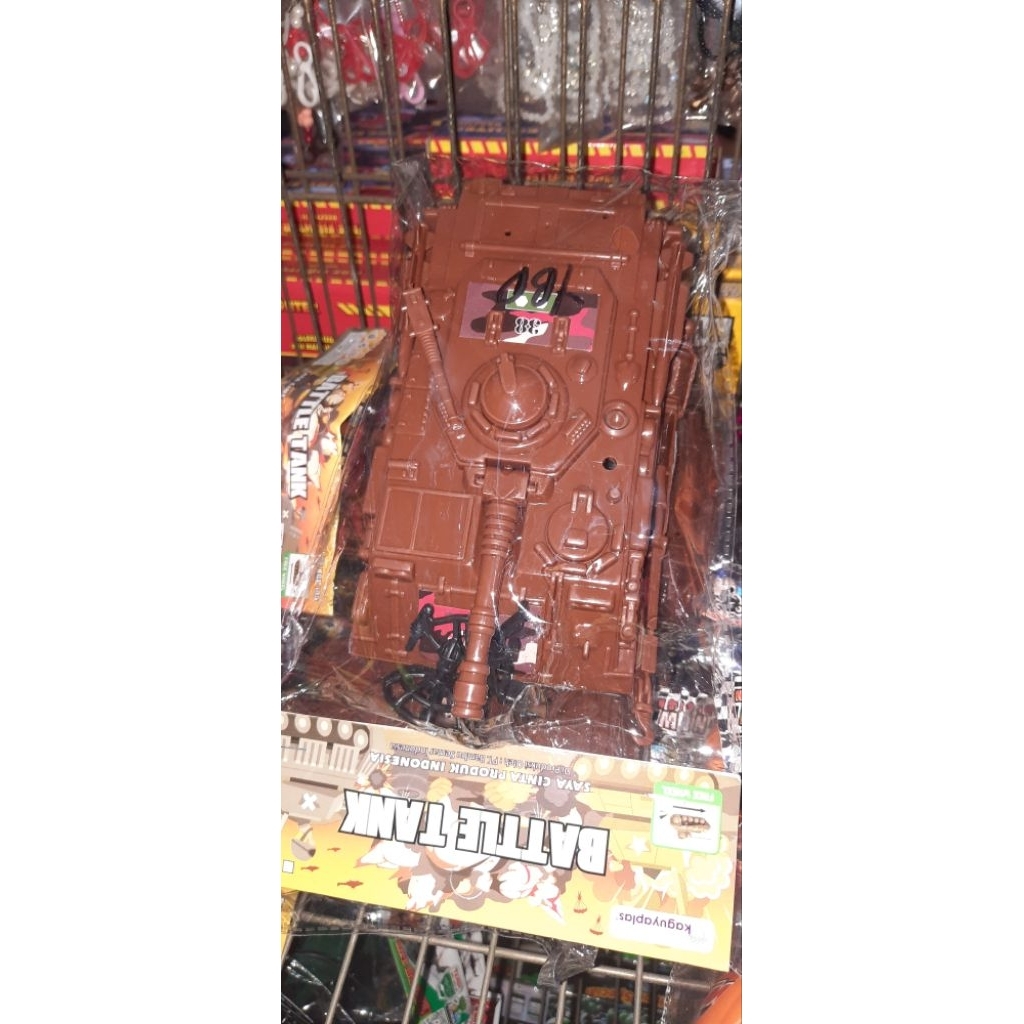 Mainan Mobil Tank Besar/Battle Tank