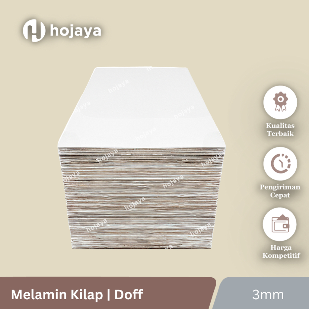 Triplek Melamin Kilap & Melamine Doff 3mm | Triplek Meubel | Triplek Furniture | Triplek Melamin Kil