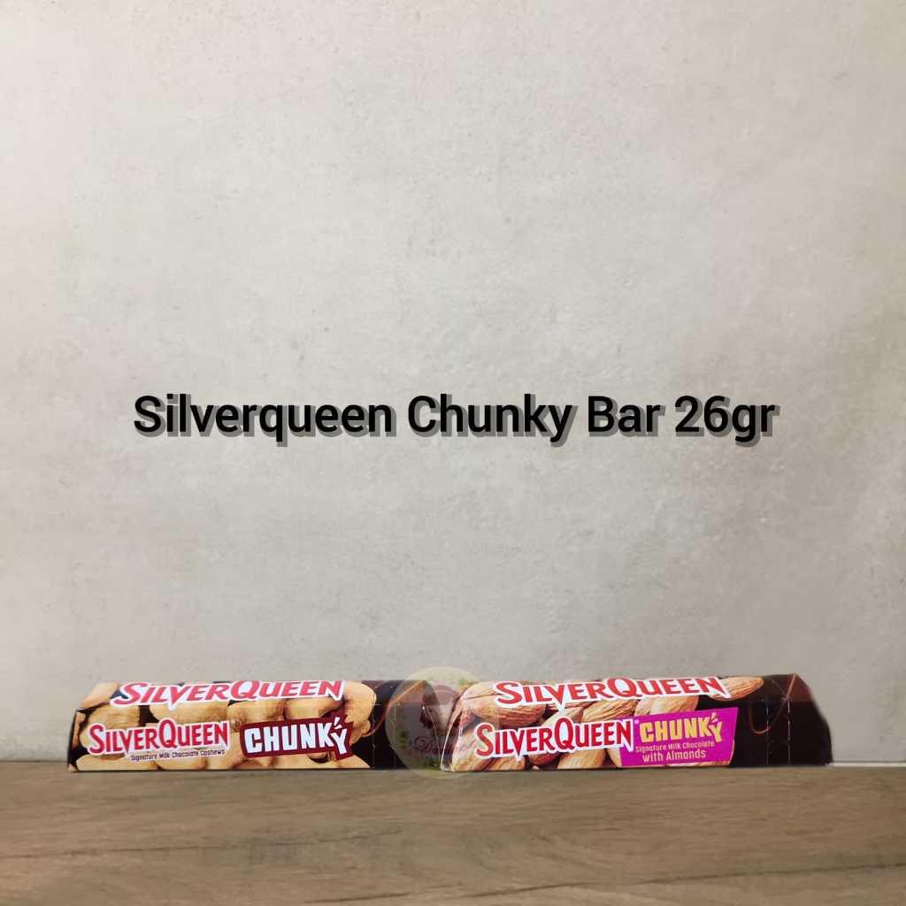 

Silverqueen Chunky bar eceran cashew almond 26 gr ( ds bgr )