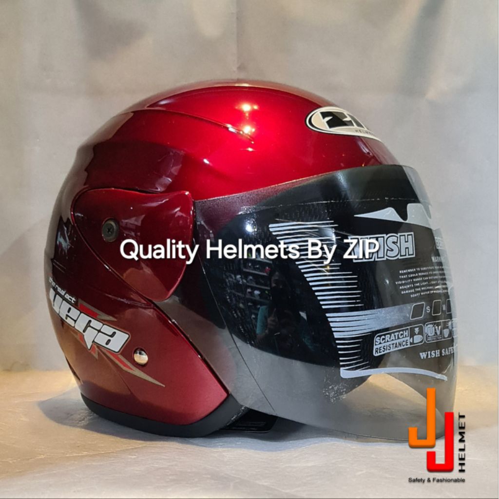 Helm ZIP Vega Solid / Polos (Model Evo)