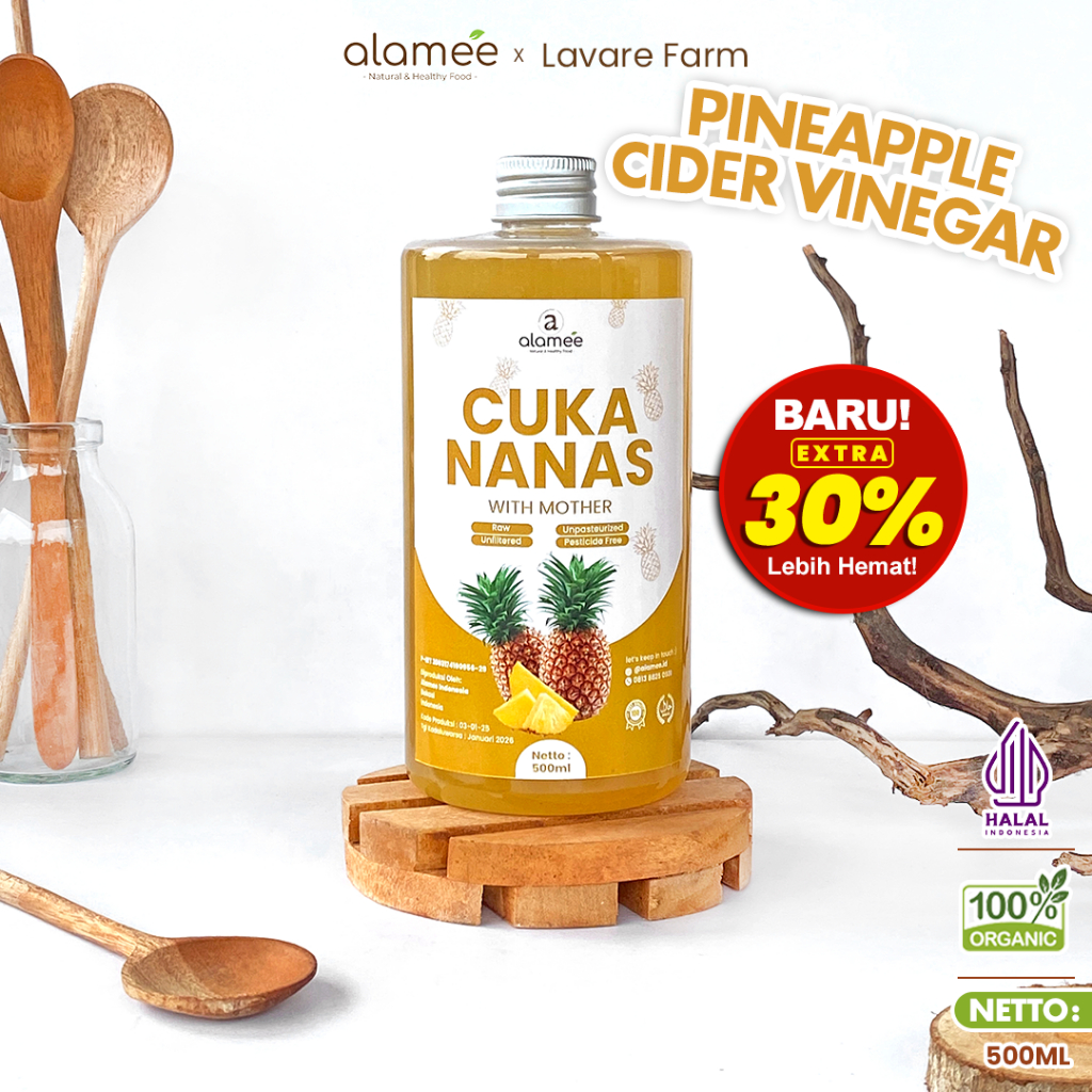 

Cuka Nanas 500ml Original Pineapple Cider Vinegar With Mother Organik Diabetes Penurun Gula Darah Cuka Apel Kualitas Tinggi
