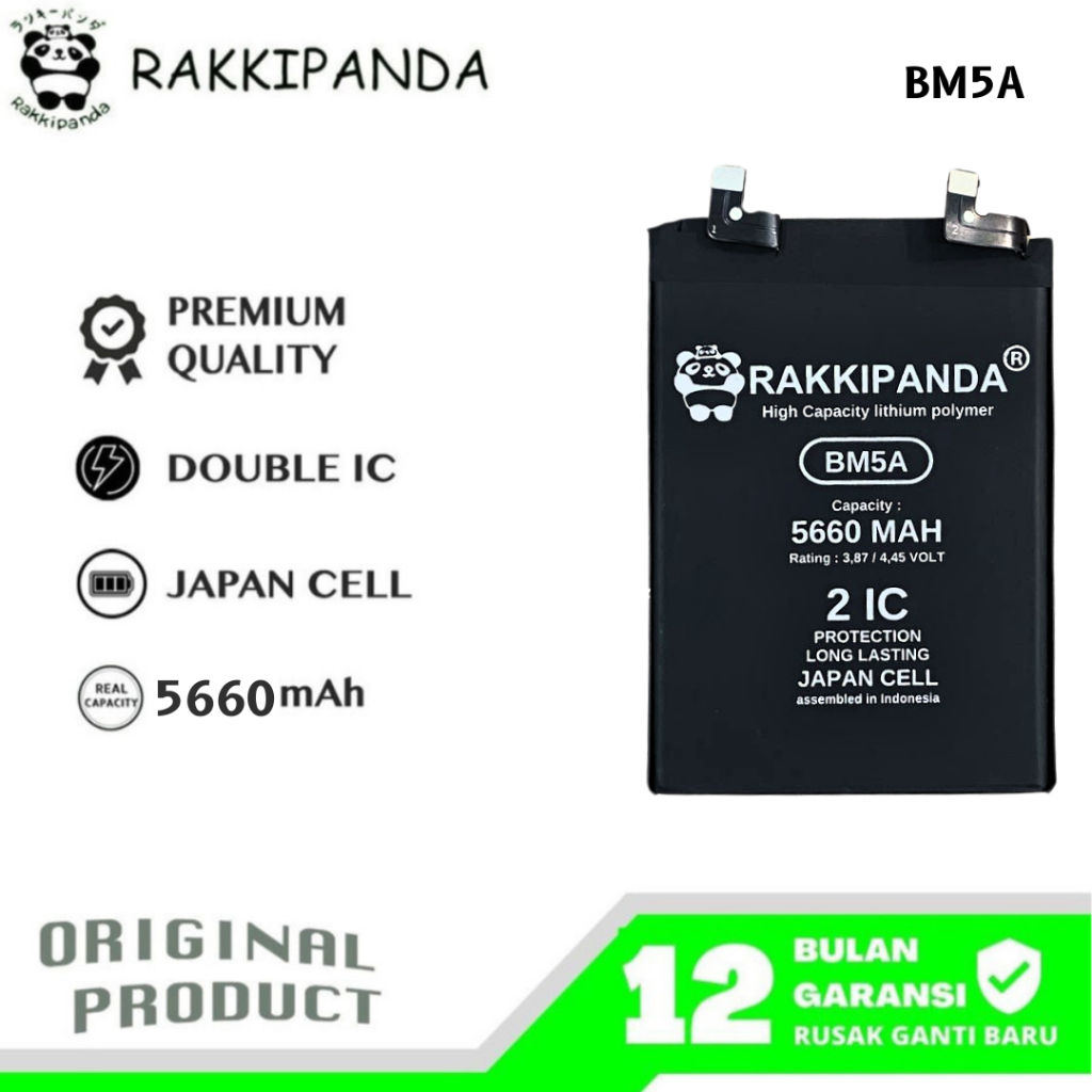 RakkiPanda - BM5A Redmi Note 11 Pro 4G / Mi 11i Batre Batrai Baterai