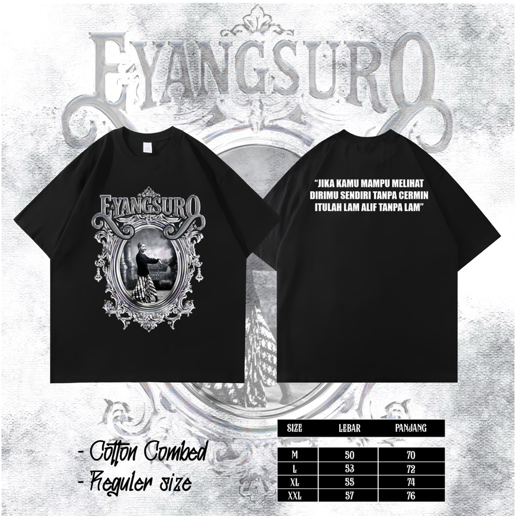 KAOS EYANG SURO trah sh katun premium