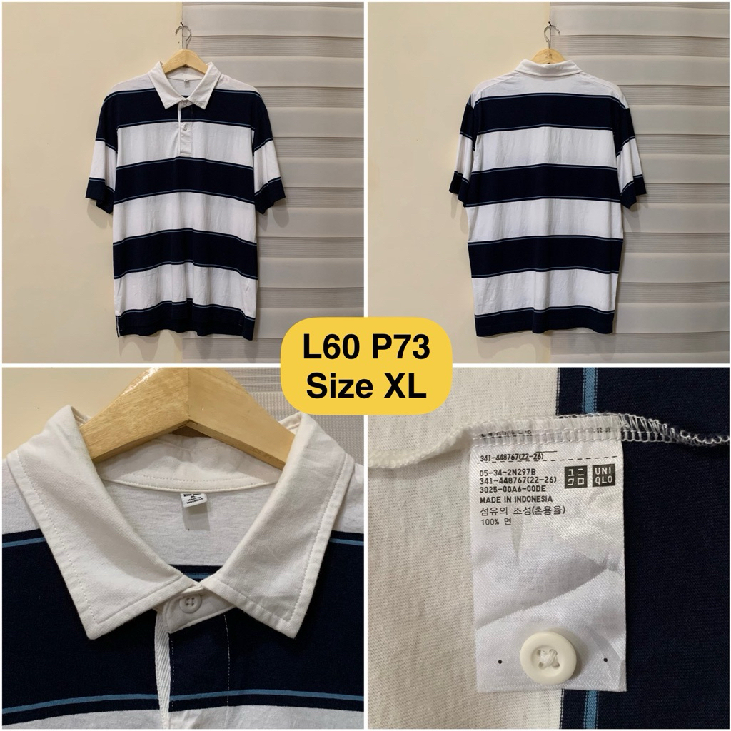 Poloshirt Uniqlo Rugger Original
