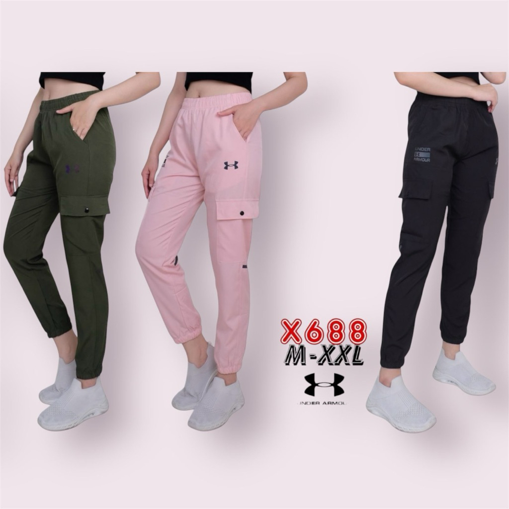 CELANA PANJANG JOGGER WANITA ADIDAS OLAHRAGA