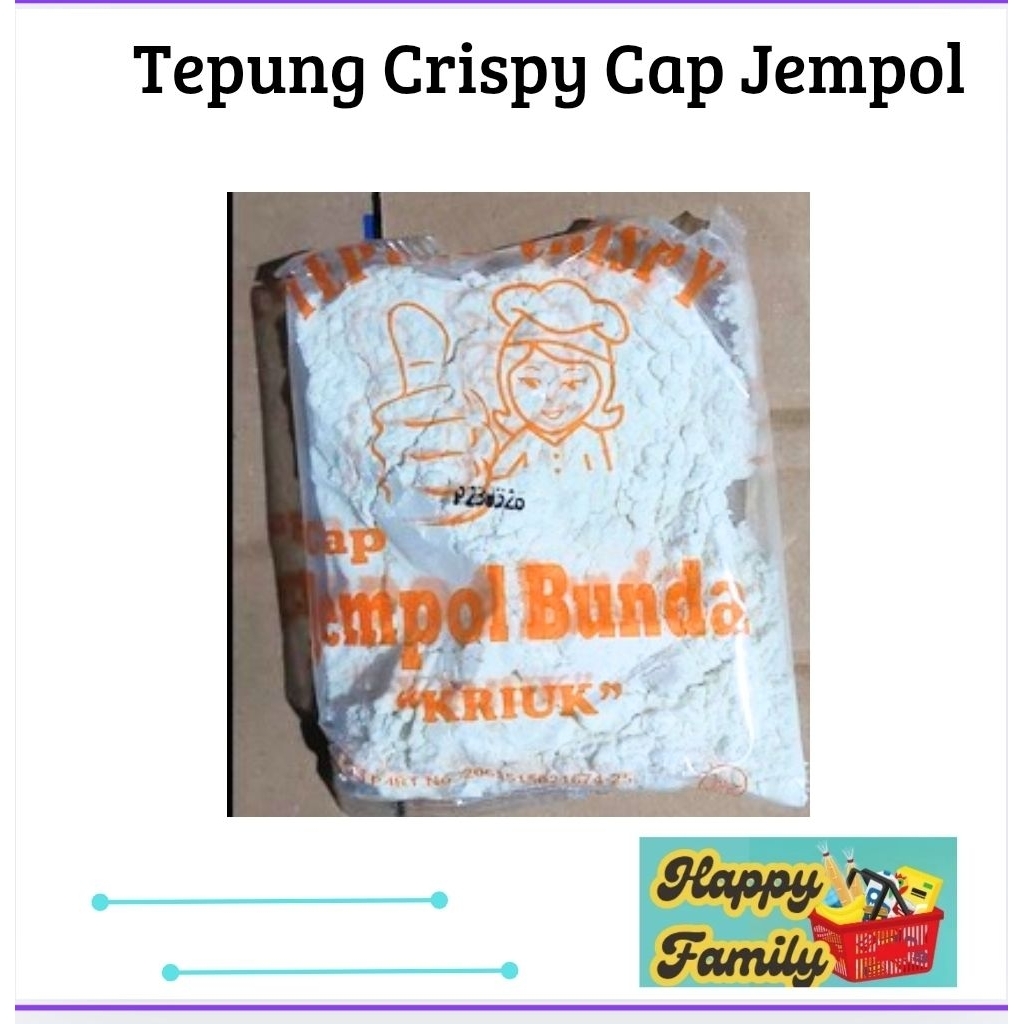 

Tepung Crispy Cap Jempol Kriuk Serbaguna