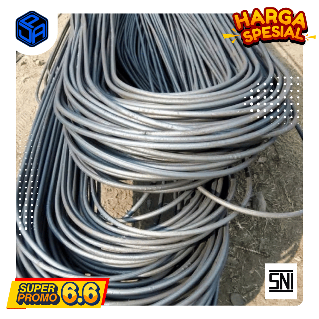 Besi Beton Polos 10 MM SNI