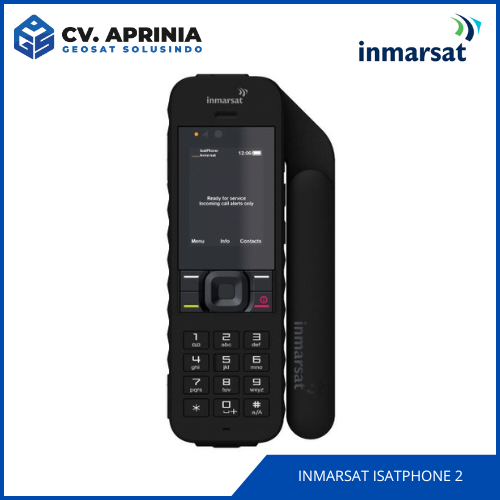 Telepon Satelit Inmarsat Isatphone 2 Incl. Inmarsat Prepaid Simcard