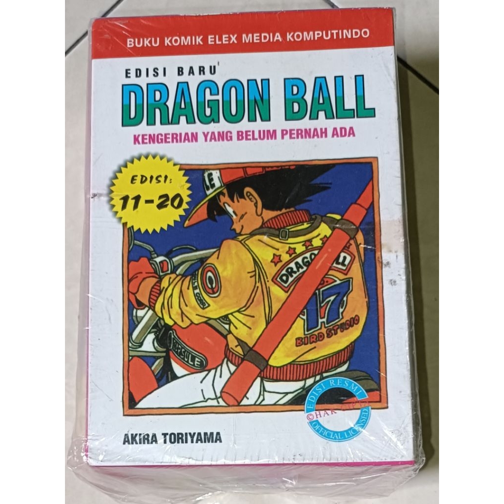 komik dragon ball box set vol 11-20 original segel