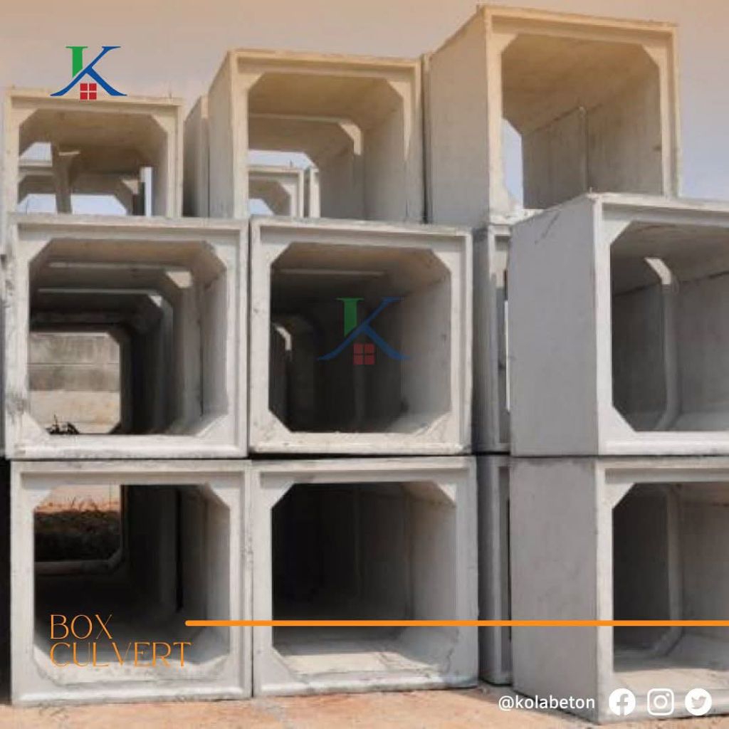 Box Culvert Beton, Gorong Gorong Kotak, Polongan Petak, Buis Beton
