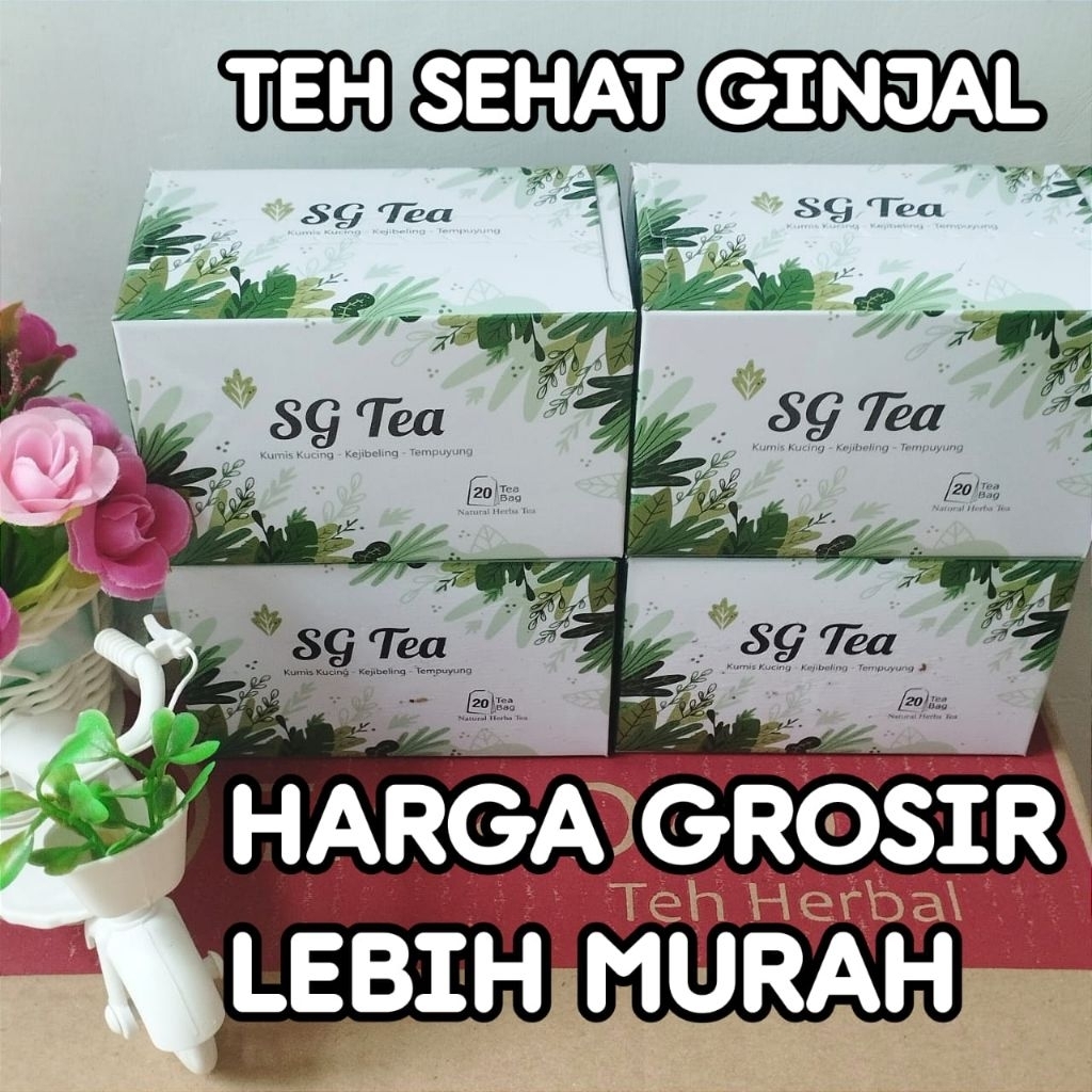 

SG Tea Sehat Ginjal Teh Kumis kucing keji beling & Tempuyug