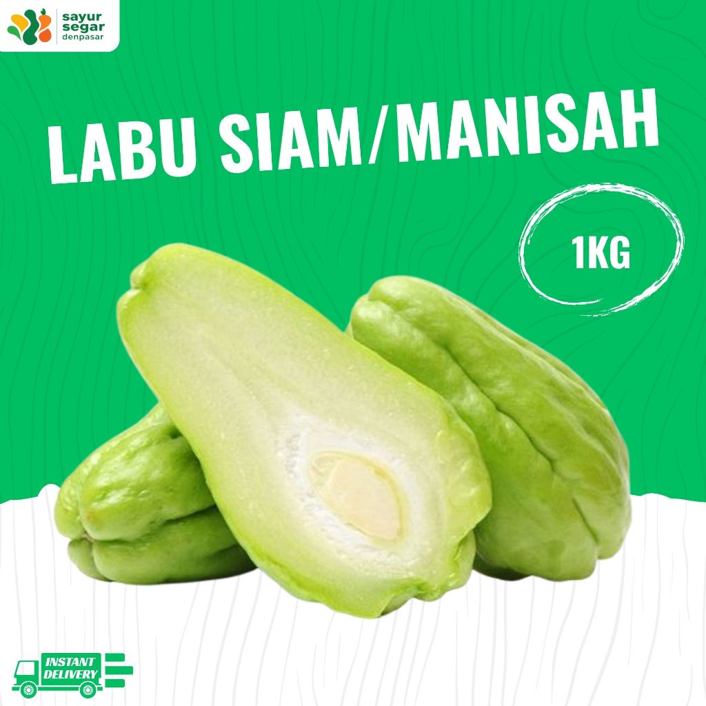 

Labu Siam / Manisah 1kg - Sayur Segar Denpasar