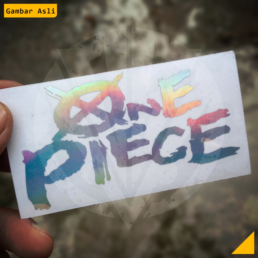 

Stiker One Piece Hologram V3 | Sticker Cutting One Piece Hologram V3