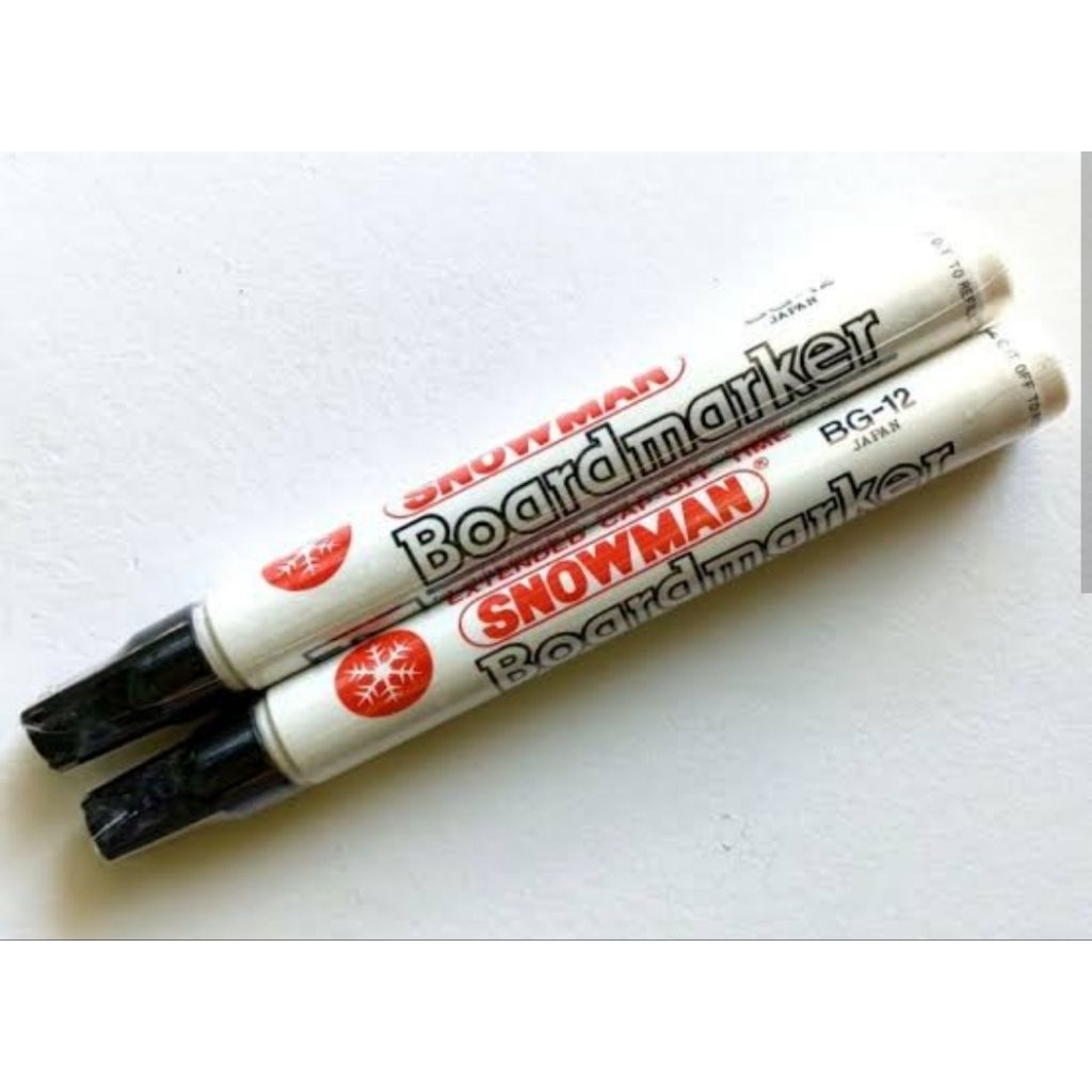 

SPIDOL SNOWMAN BROADMARKER WARNA HITAM