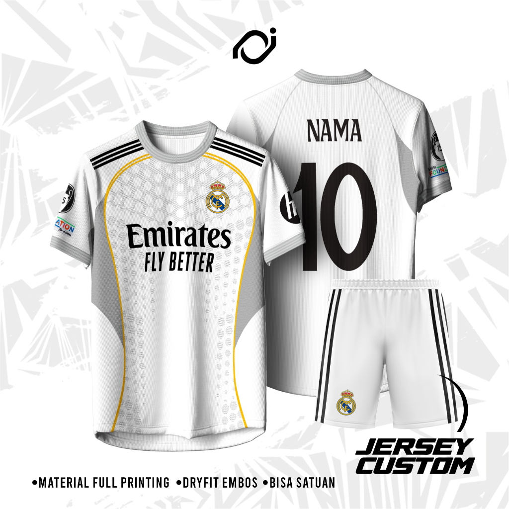 Jersey Real Madrid Next Season 2025/2026 Home