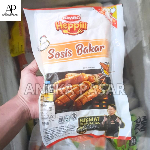 

Kimbo Heppiii Sosis Bakar Sosis Ayam 1kg