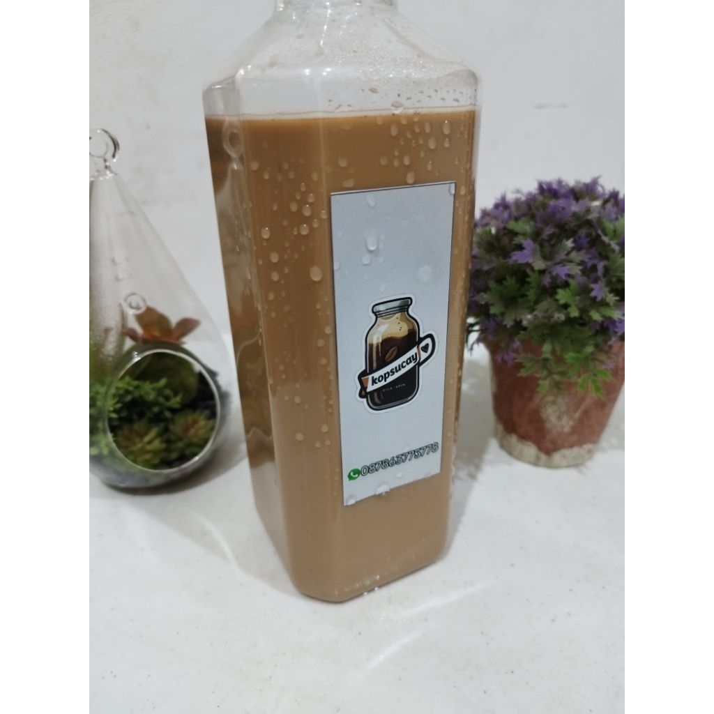 

Kopi Susu Premium Kopsucay Aneka Rasa 1L