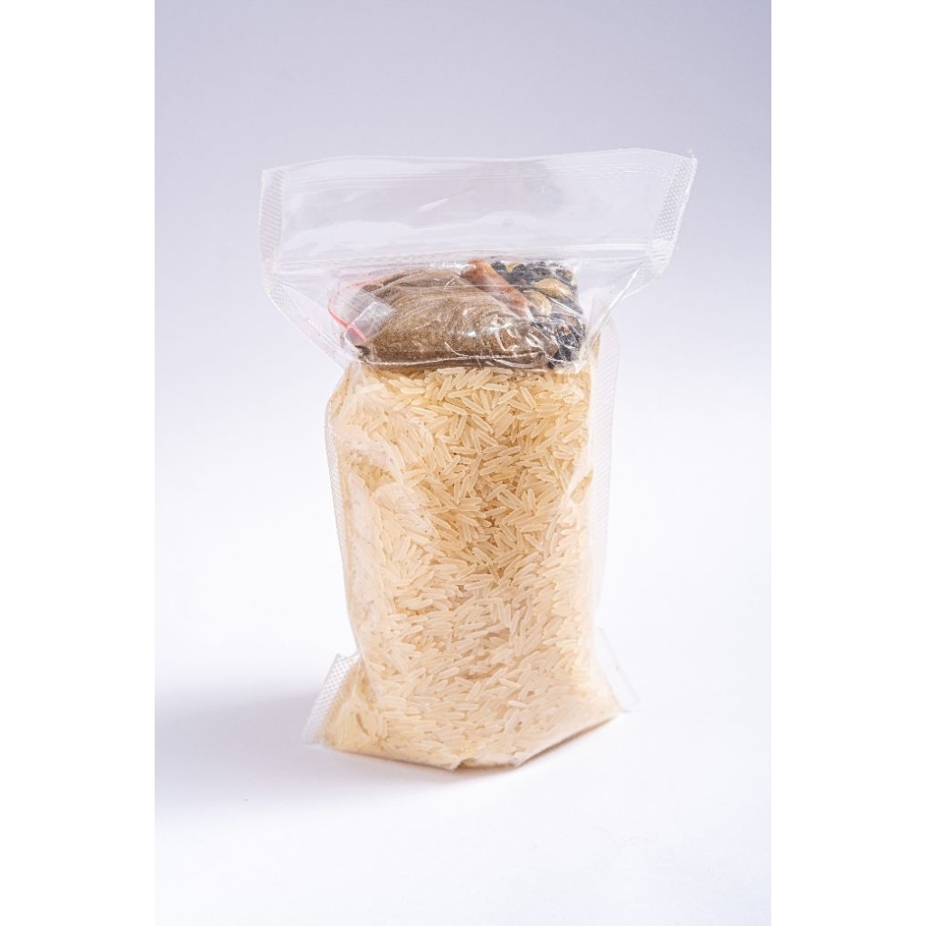 

Basmati Beras Plus Bumbu Kebuli 500gr