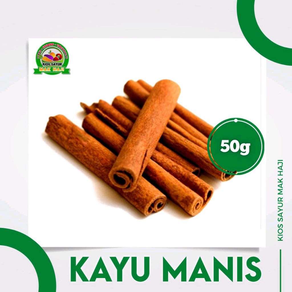 

Kayu manis 50 gram