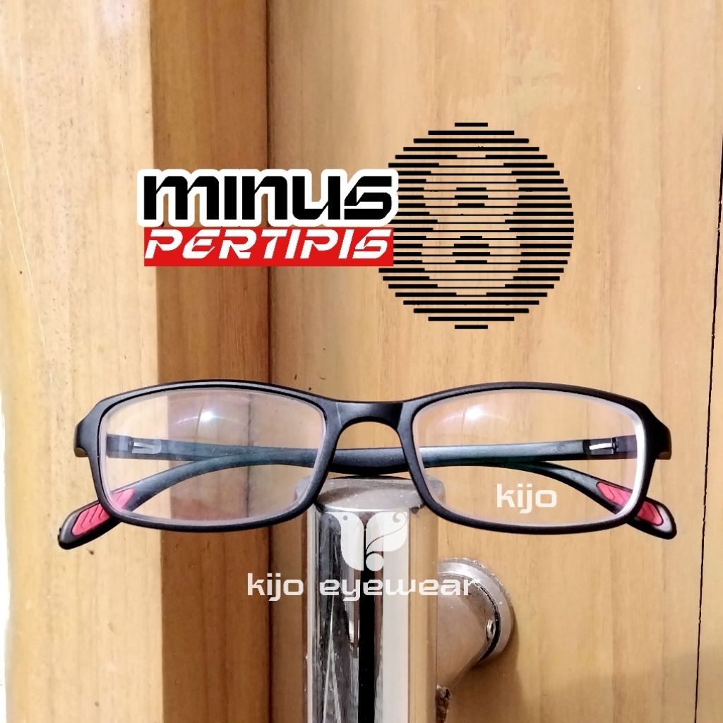 Kacamata Minus 8 Tipis HI Index Mines Tinggi Pertipis Antiradiasi Blueray Anti UV Blue Ray Min 7 6 9