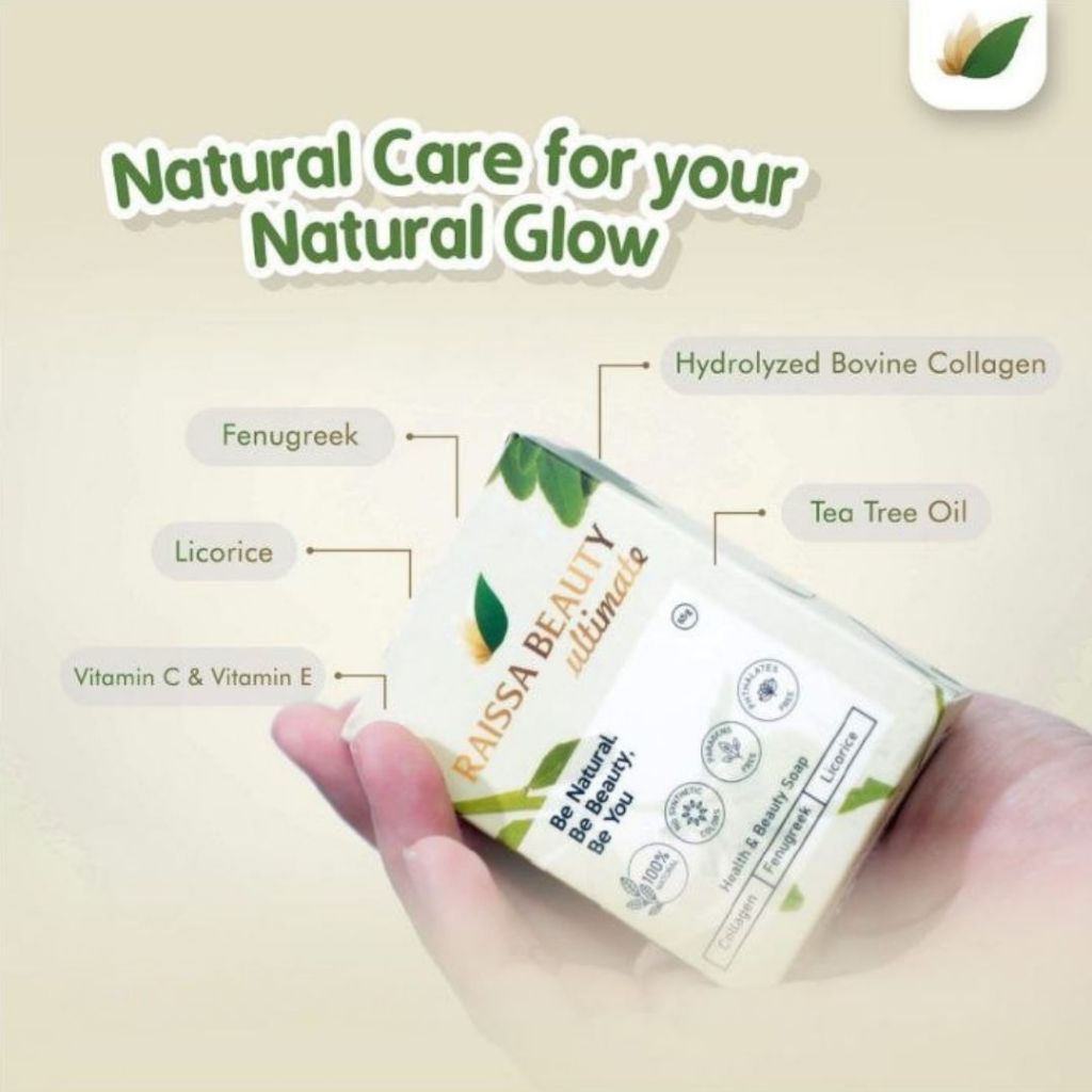 Raissa Beauty Ultimate Sabun Kecantikan BerKolagen