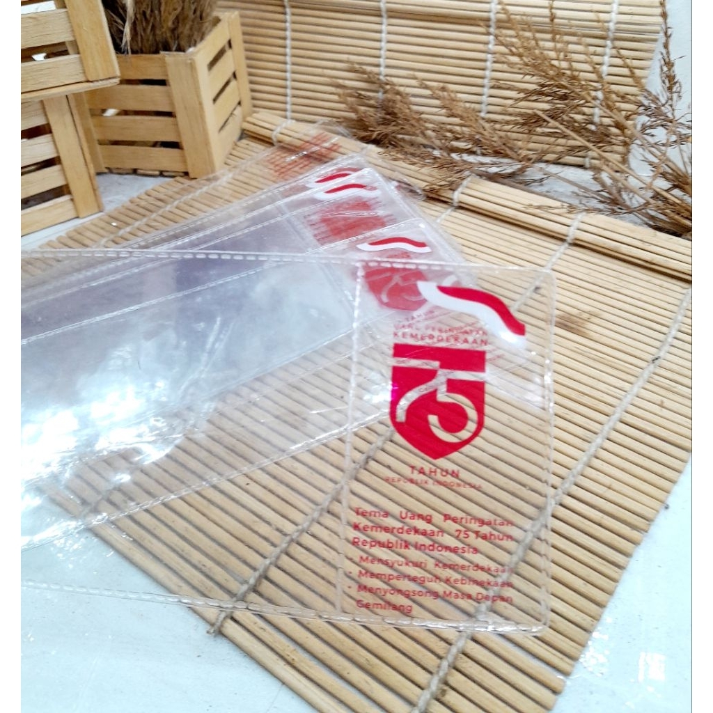 

Plastik Cover Resmi BI UPK 75000