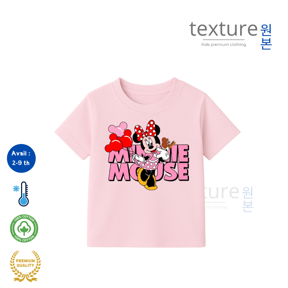 kaos / baju  / baju anak perempuan / baju kaos / kaos anak / baju kaos anak perempuan  / baju mickey