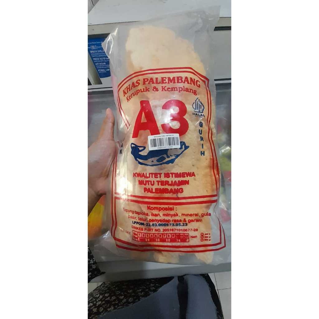 

Khas Palembang A3 Kerupuk & Kemplang