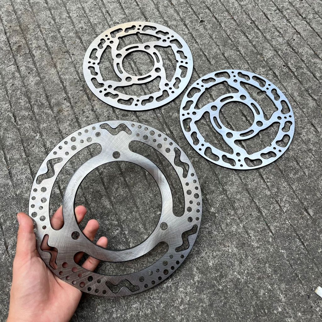 PIRINGAN DISC CAKRAM DEPAN 190MM 200MM 220MM SUNSTAR THAILAND THAILOOK DISK BRAKE DEPAN 4 LUBANG MOD