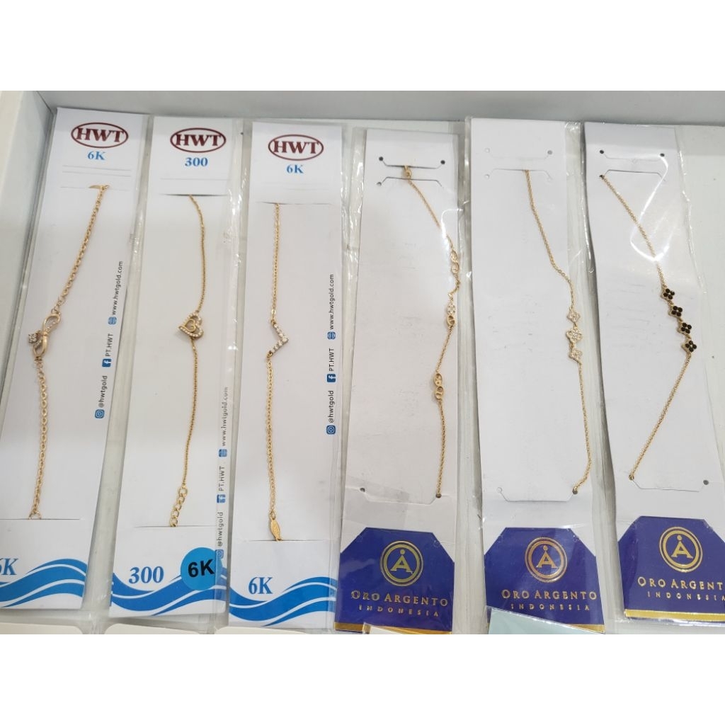 gelang emas 300 berbagai model, CD, love, fuji, paku