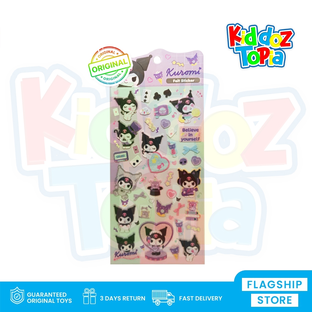 

Adinata Felt Stiker Kuromi 2532-6156 GLC