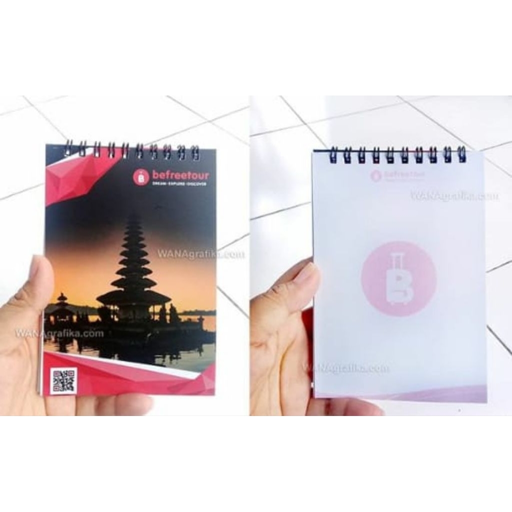 

custom desain blocknote murah diskon 10%