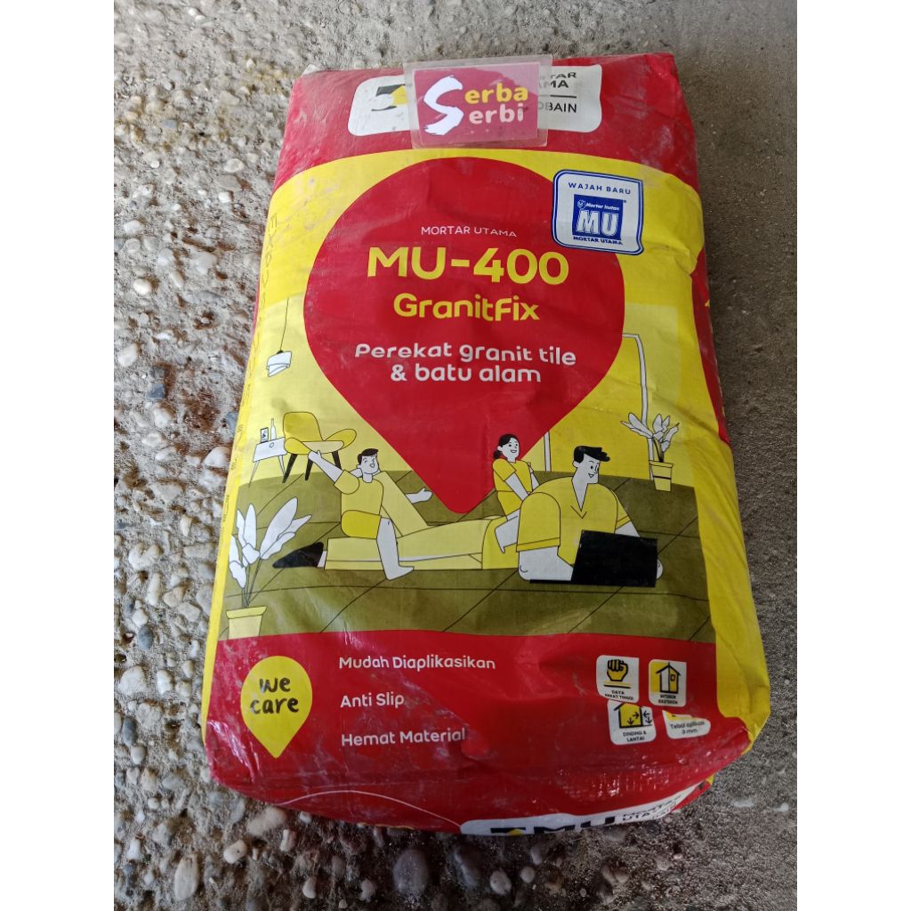 */SAK 20KG MORTAR UTAMA*Semen plasteran Serbaguna mortar utama 20kg (instant)